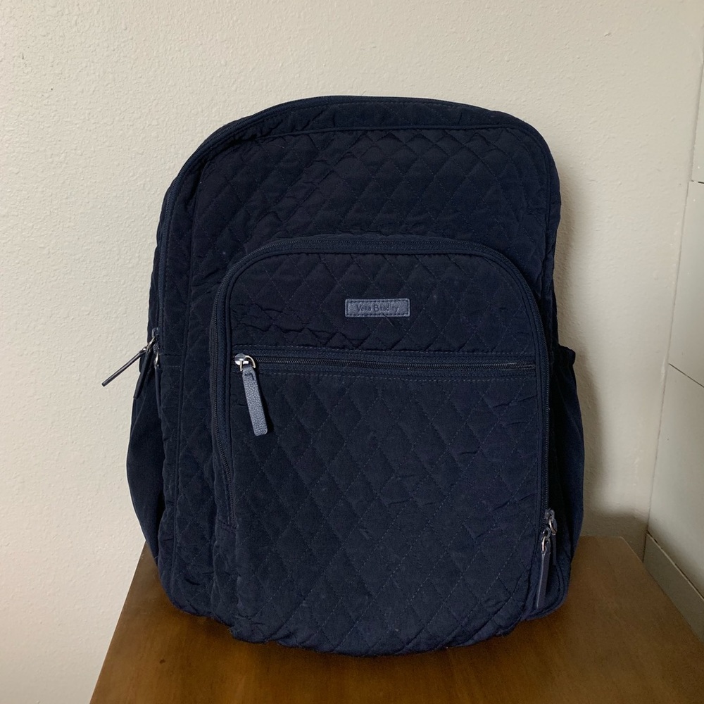 Iconic Vera Bradley Backpack in Navy
